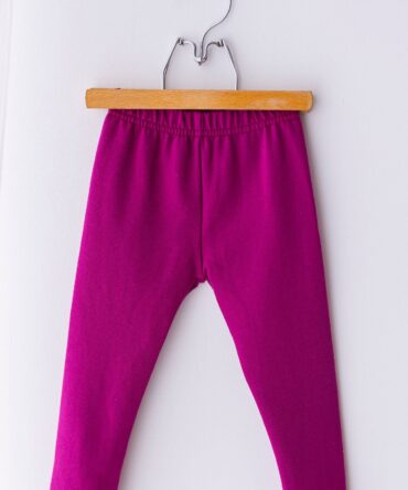 Legginsy OCIEPLANE śliwka Lily Grey