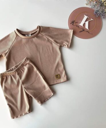 Komplet na lato beż 92-116 Kaya