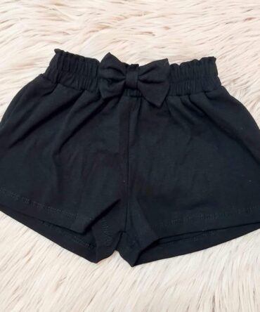 Spodenki dziewczęce szorty czarne Haydi