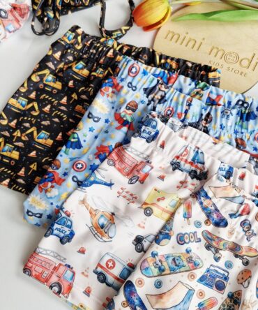 Kąpielówki chłopięce z ochroną UV w woreczku Haydi