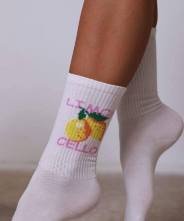 Skarpetki damskie cytrynki 36 - 39 Fun Pol