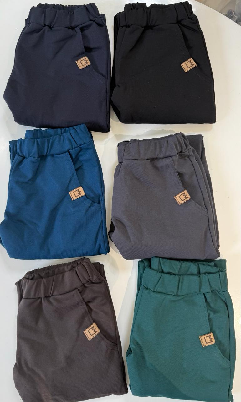 Spodnie "krzywa nóżka" stalowe 104/110 - 158 Mimi