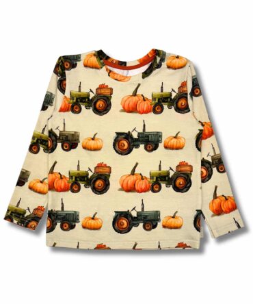 Bluzka dla chłopaka w dynie i traktory Chrisma