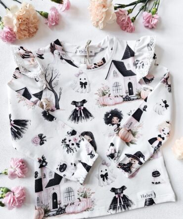 Bluzka dla dziewczynki halloween Helen