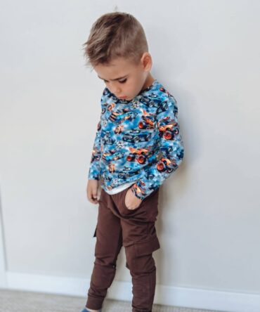 Bluzka w samochody dla chłopca By o baby