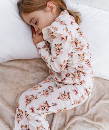 Piżama w liski dla dziewczynki Helen