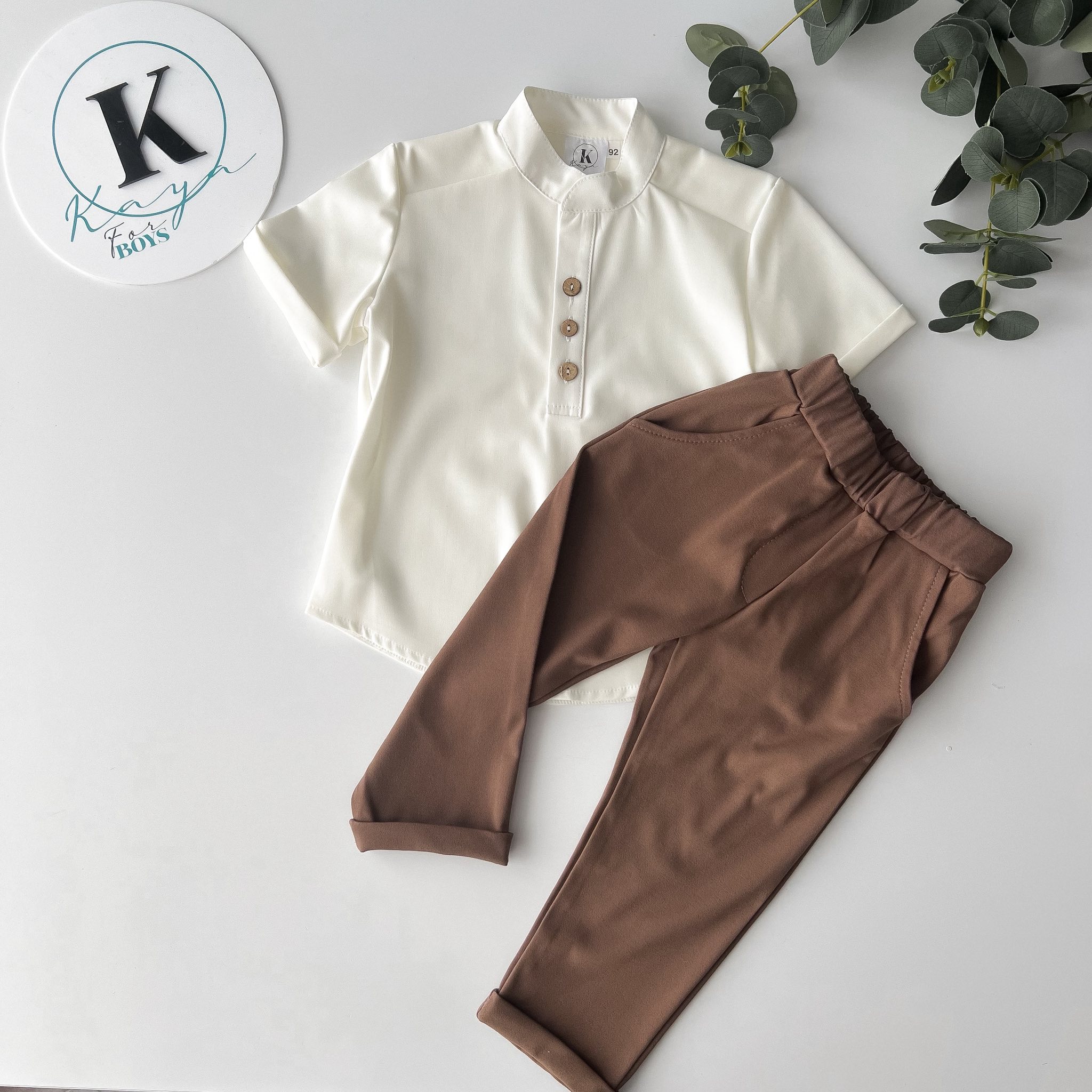 Spodnie elegant camelowe Kaya