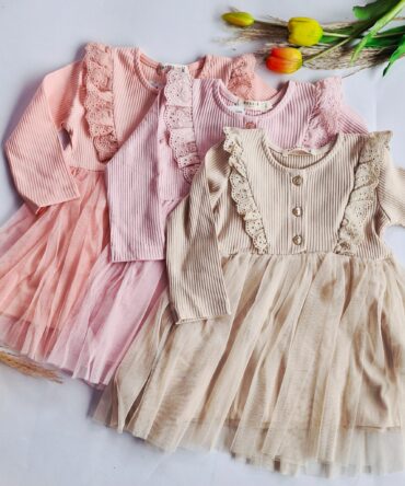 Sukienka bawełniana z tiulem Breeze