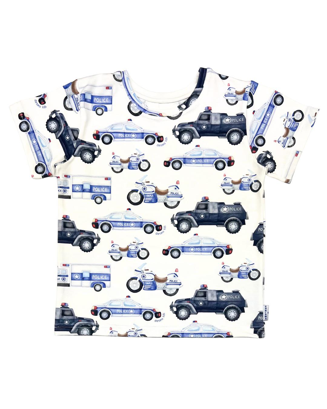 Bluzka chłopięca policja Chrisma - obrazek 4