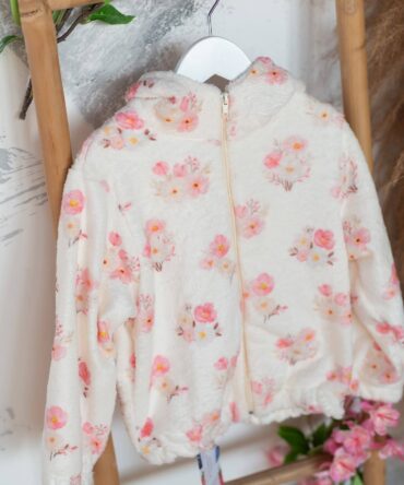 Bluza polarowa kolorowe kwiaty Mam ten luz