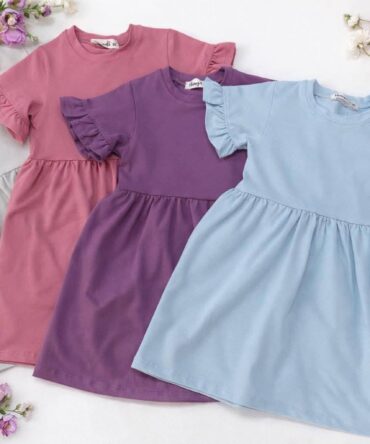 Sukienka dla dziewczynki w wiosennych kolorach Haydi