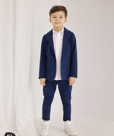 Garnitur chłopięcy GRANATOWY All for kids
