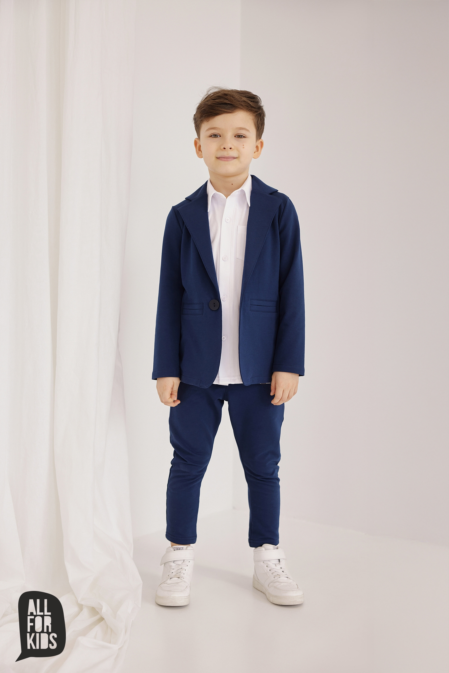 Garnitur chłopięcy GRANATOWY All for kids