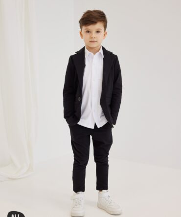 Garnitur chłopięcy CZARNY All for kids