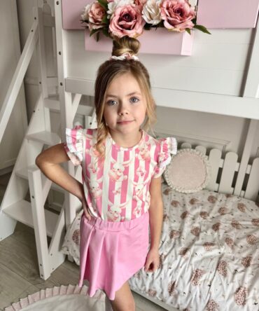 Bluzka dla dziewczynki króliczki Chrisma