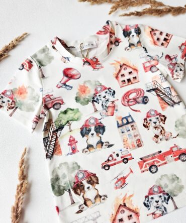 Bluzka chłopięca PIESKI STRAŻACY Helen