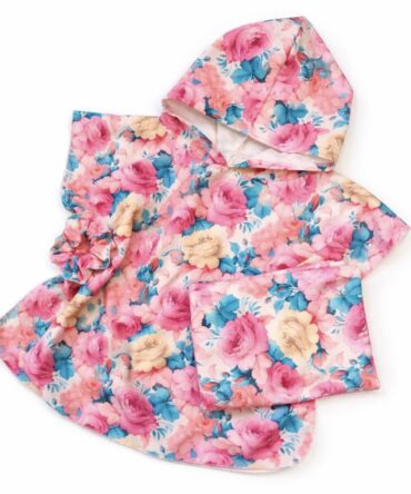 Ręcznik kąpielowy lub pareo w kwiaty Haydi