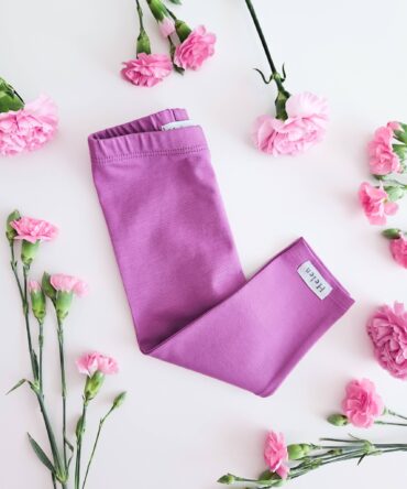 Legginsy dla dziewczynki fioletowe Helen