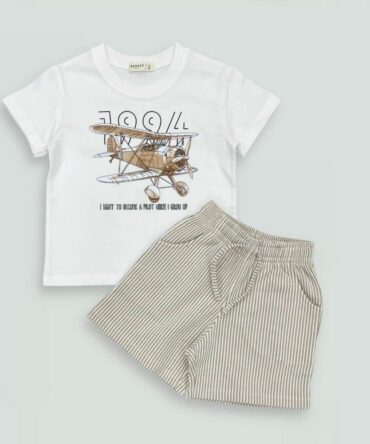 Komplet dla chłopca samoloty Breeze