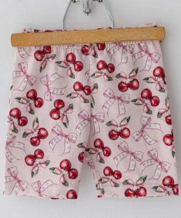 Szorty w wiśnie dla dziewczynki Lily Grey