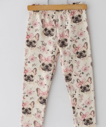 Legginsy dla dziewczynki w pieski Lily Grey
