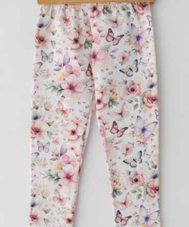 Legginsy dla dziewczynki motyle Lily Grey
