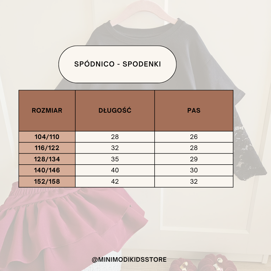 Spódnico - spodenki dla dziewczynki w pasy Igomil - obrazek 3