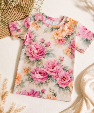T-shirt jesienne kwiaty Haydi