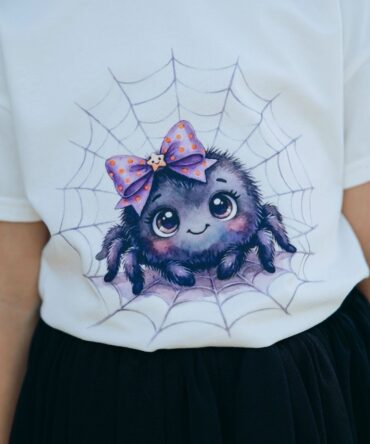 Bluzka pająk DZIEŃ DYNI HALLOWEEN Oh Bella