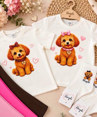 T-shirt z pieskiem Haydi