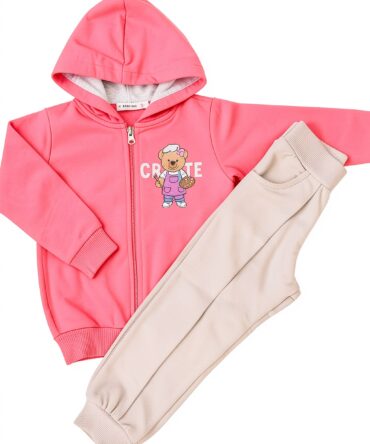 Komplet dla dziewczynki bluza + spodnie Breeze