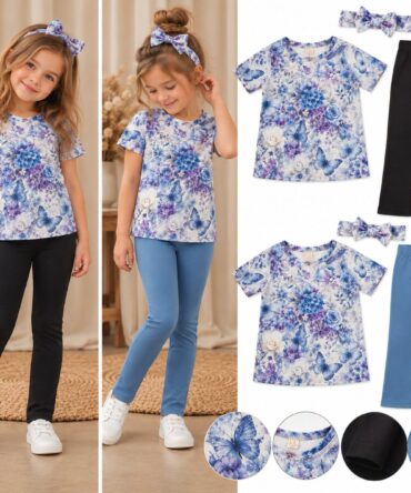 T-shirt w zimowe kwiaty kolekcja limitowana Haydi